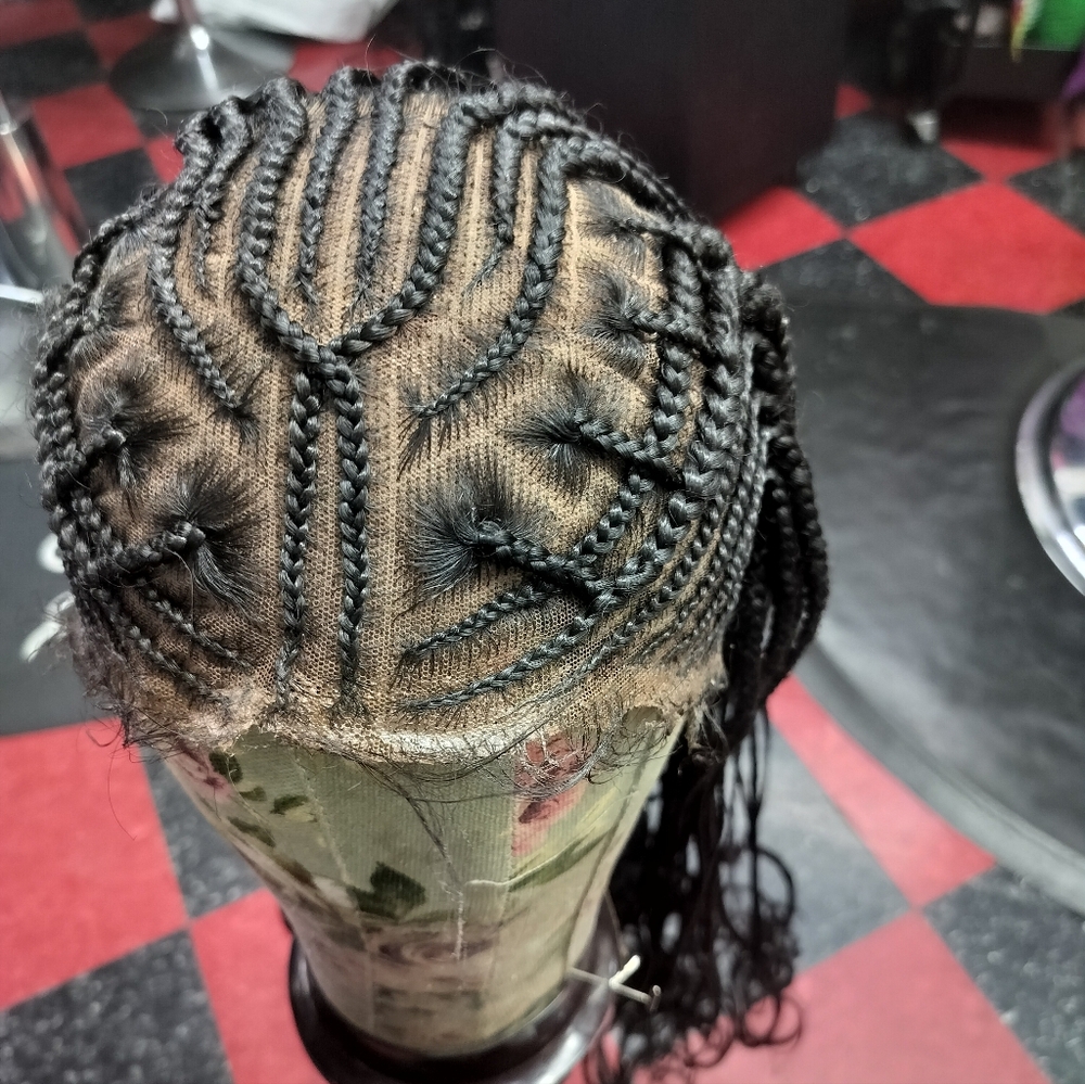 Lace frontal Synthetic wig 22/24 inch